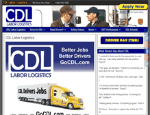 Tablet Screenshot of go-cdl.com